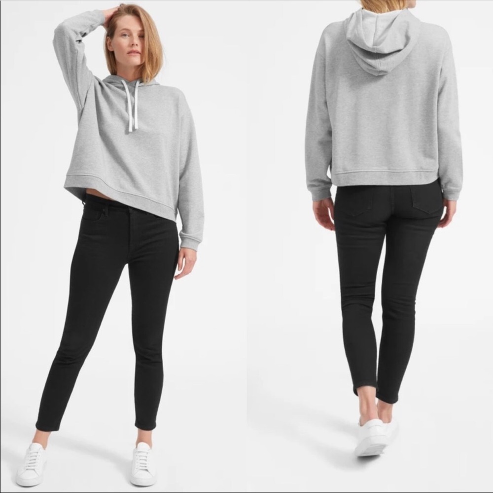 Everlane french terry hoodie xs